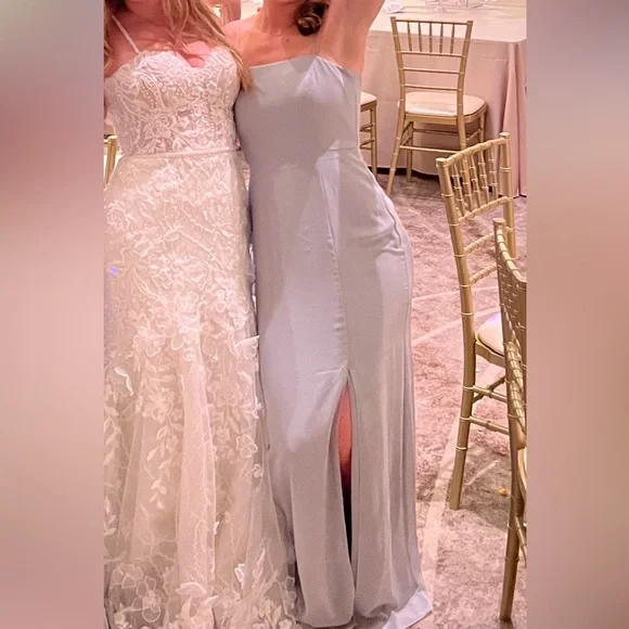 Thread Bridesmaid Dress in Sage - Picture 1 of 4